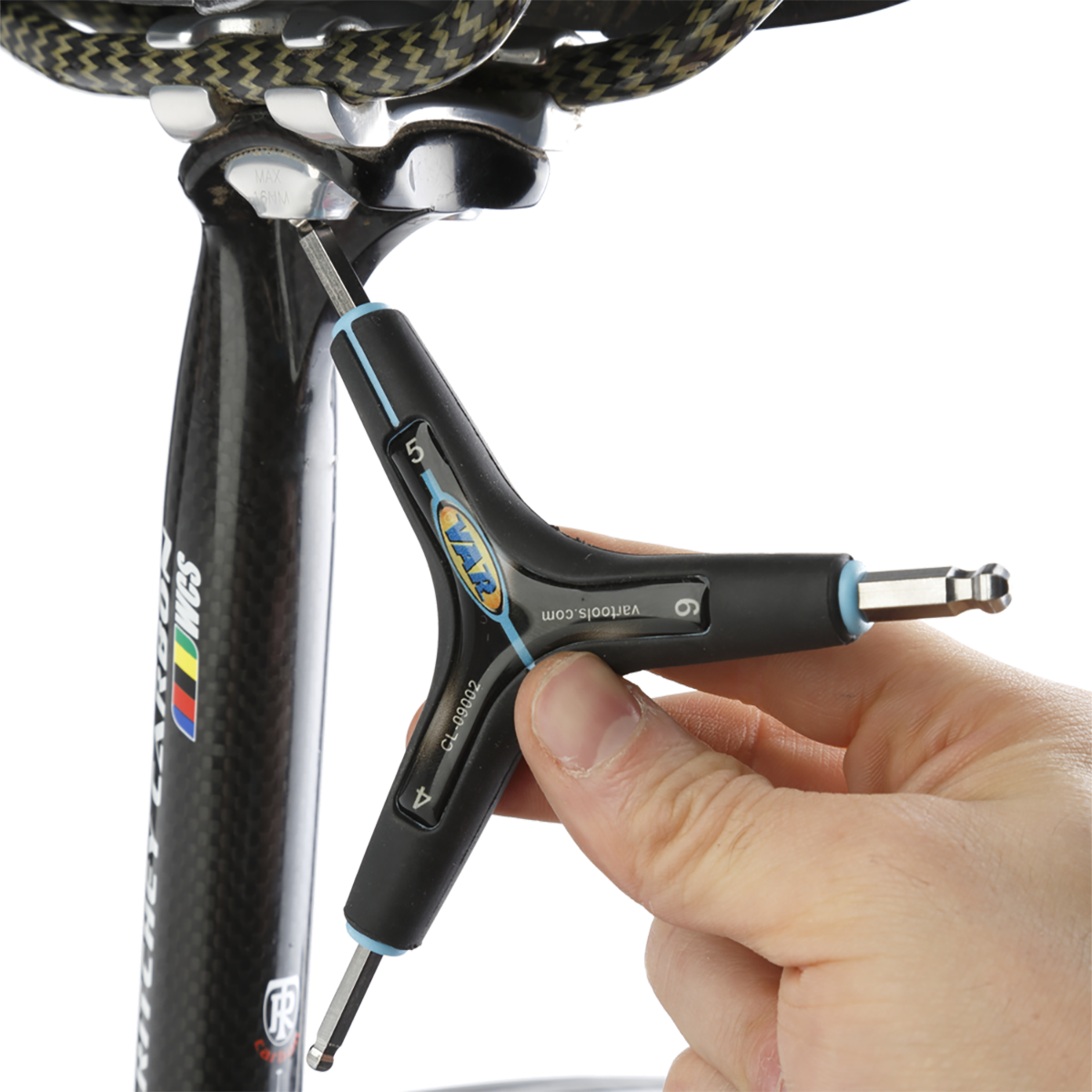 VAR CL-09002-C Bolkop Y-vormige inbussleutels 4/5/6 mm