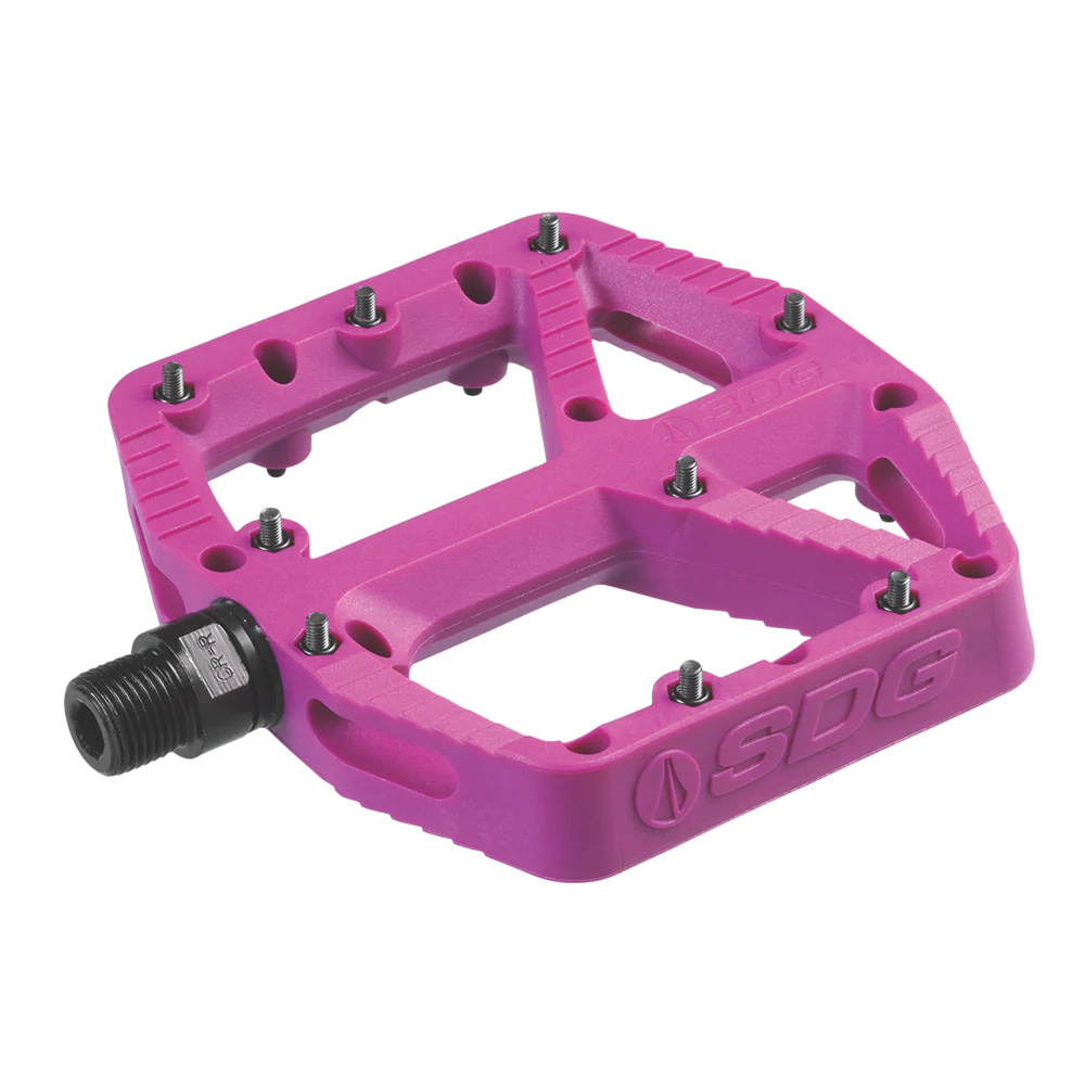 SDG COMP Composite Violet platte pedalen