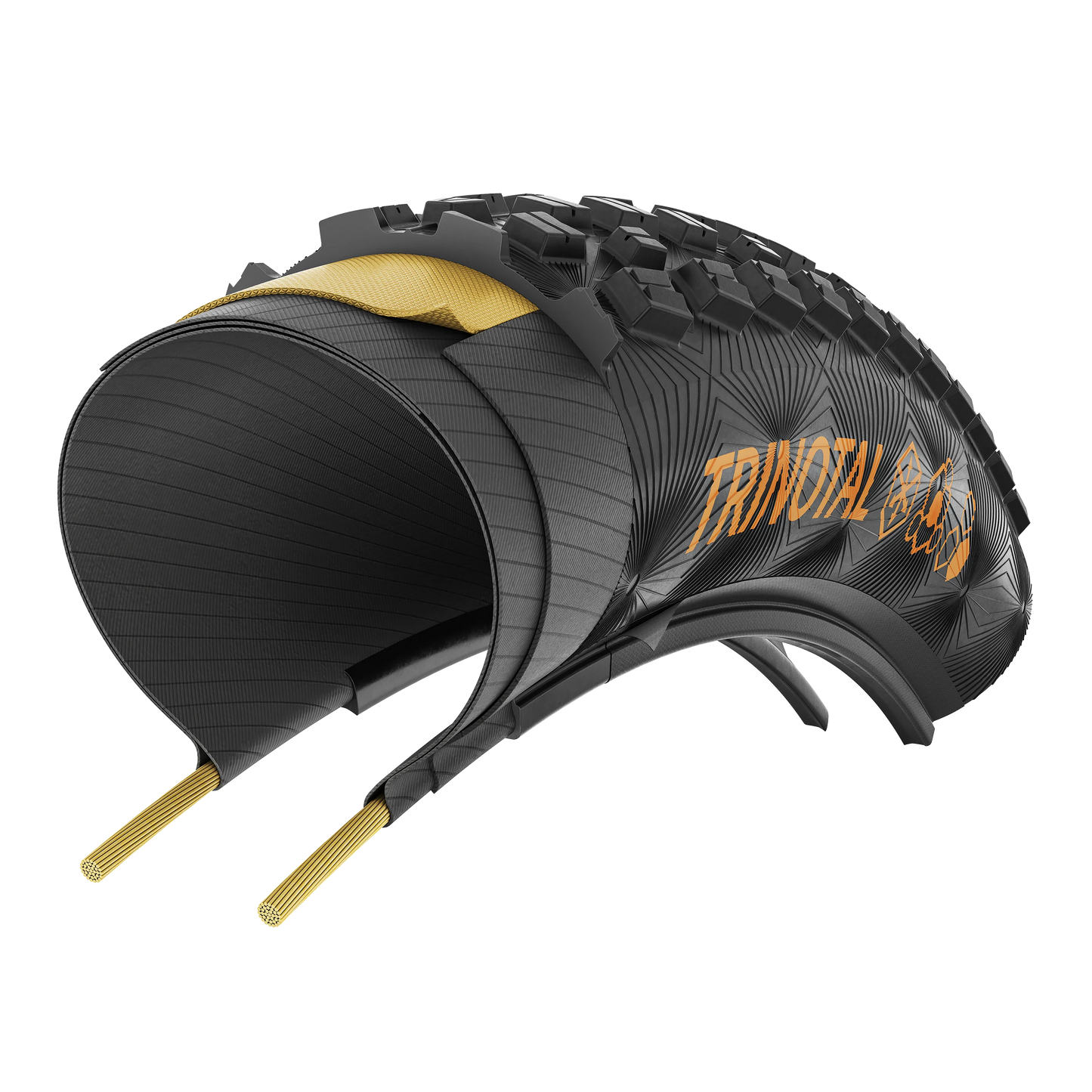 CONTINENTAL TRINOTAL Trail Grip 29x2.20 Tubeless Ready Soft Black band