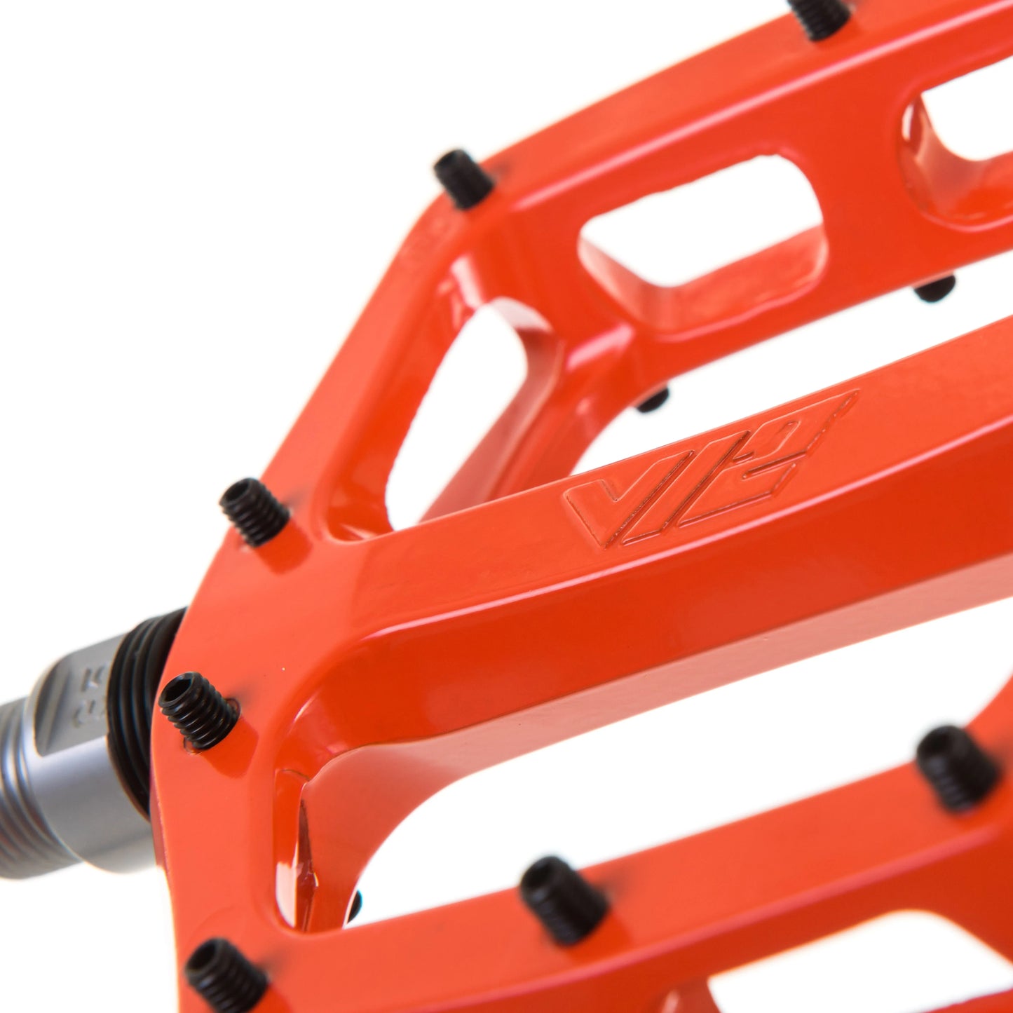 DMR V12 Orange platte pedalen