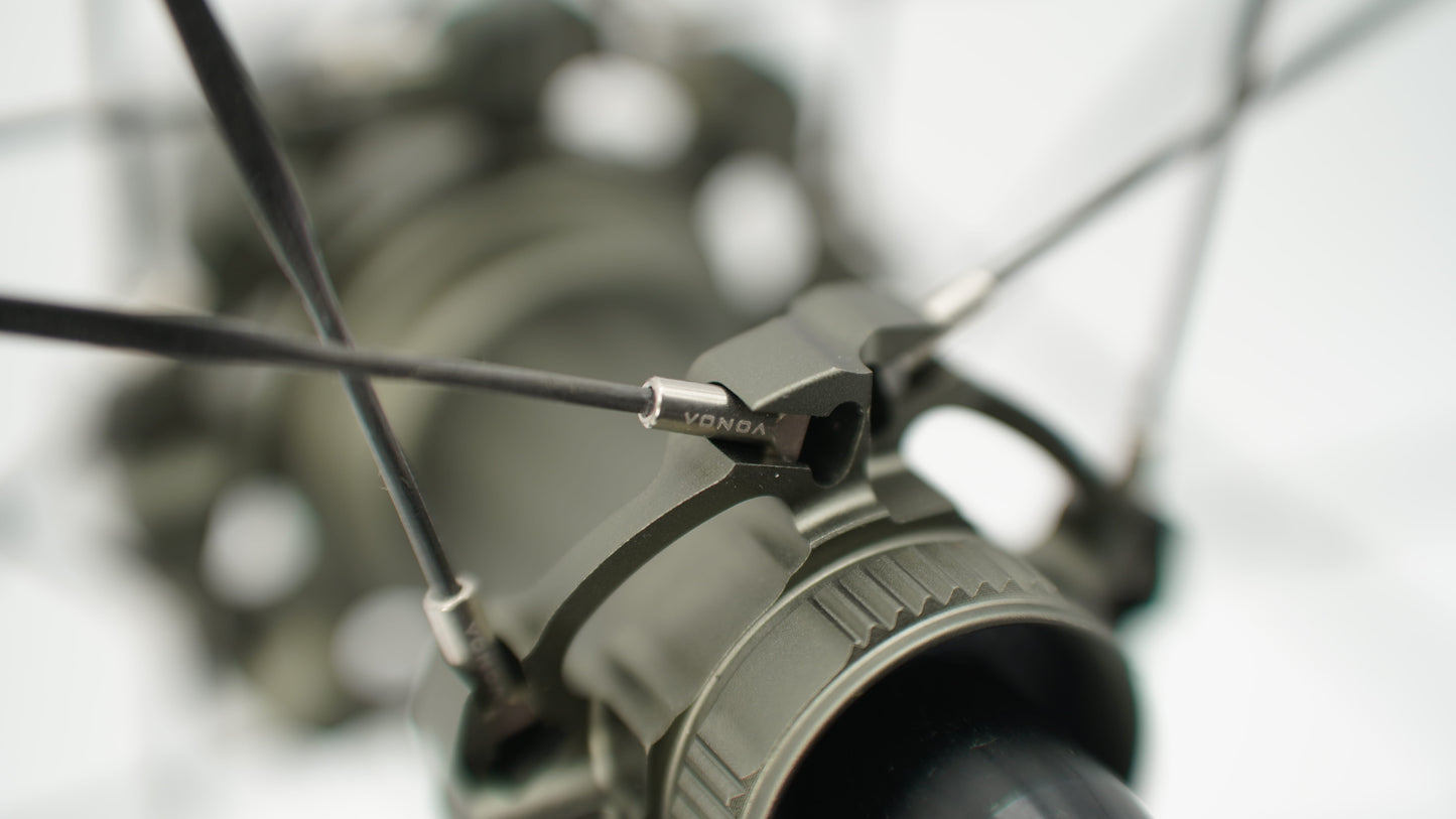 Paar SCOM ULTRA + Tubeless wielen (Center Lock)