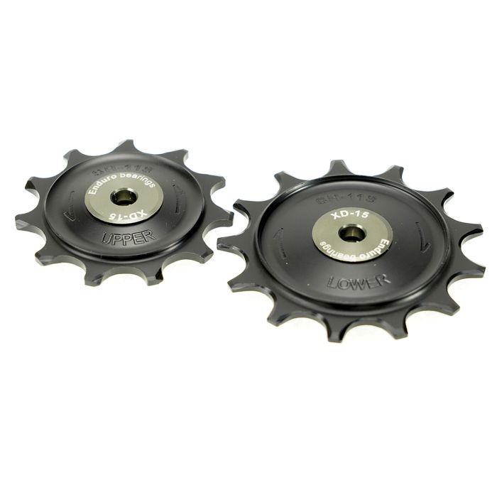 ENDURO BEARINGS derailleurkapjes - XD-15 - Shimano GRX - 11s 1X - Zwart