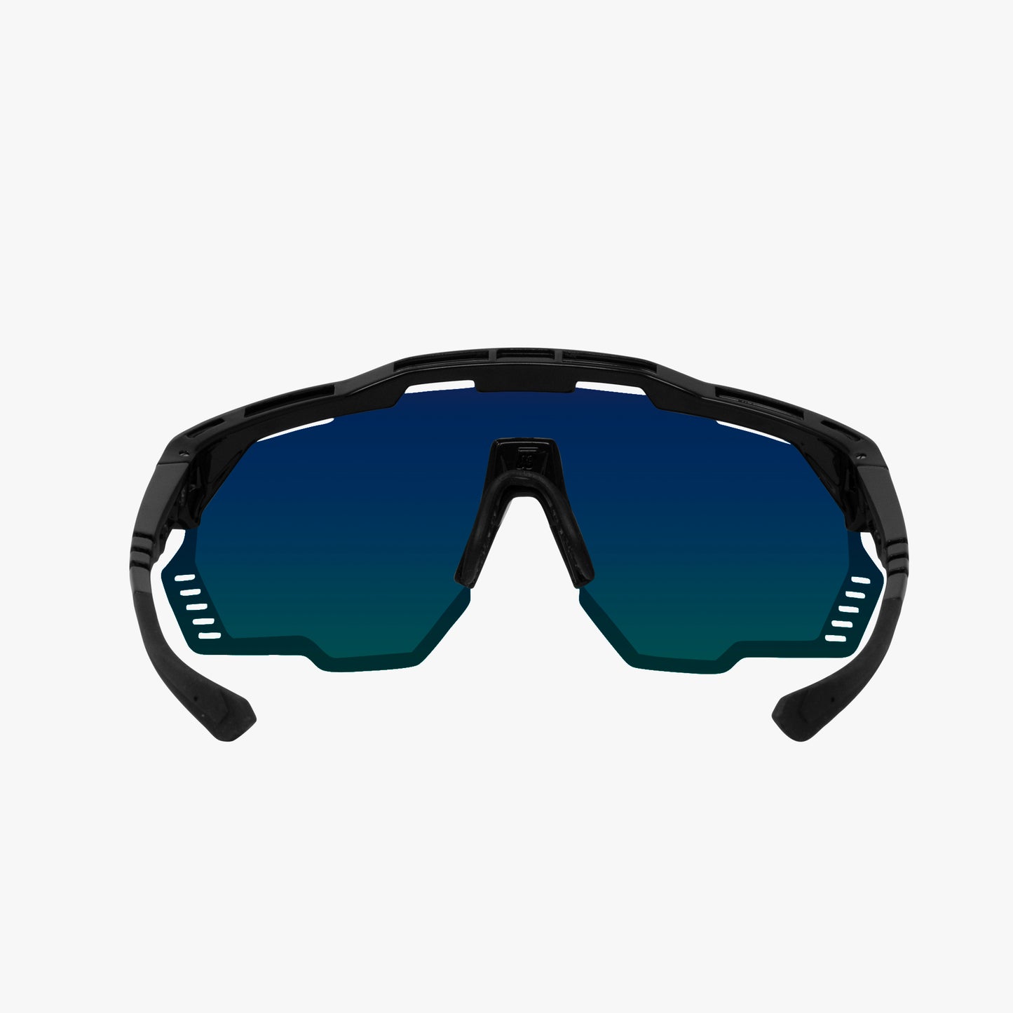 Zonnebril SCICON AEROSHADE KUNKEN Zwart Multimirror Blauw