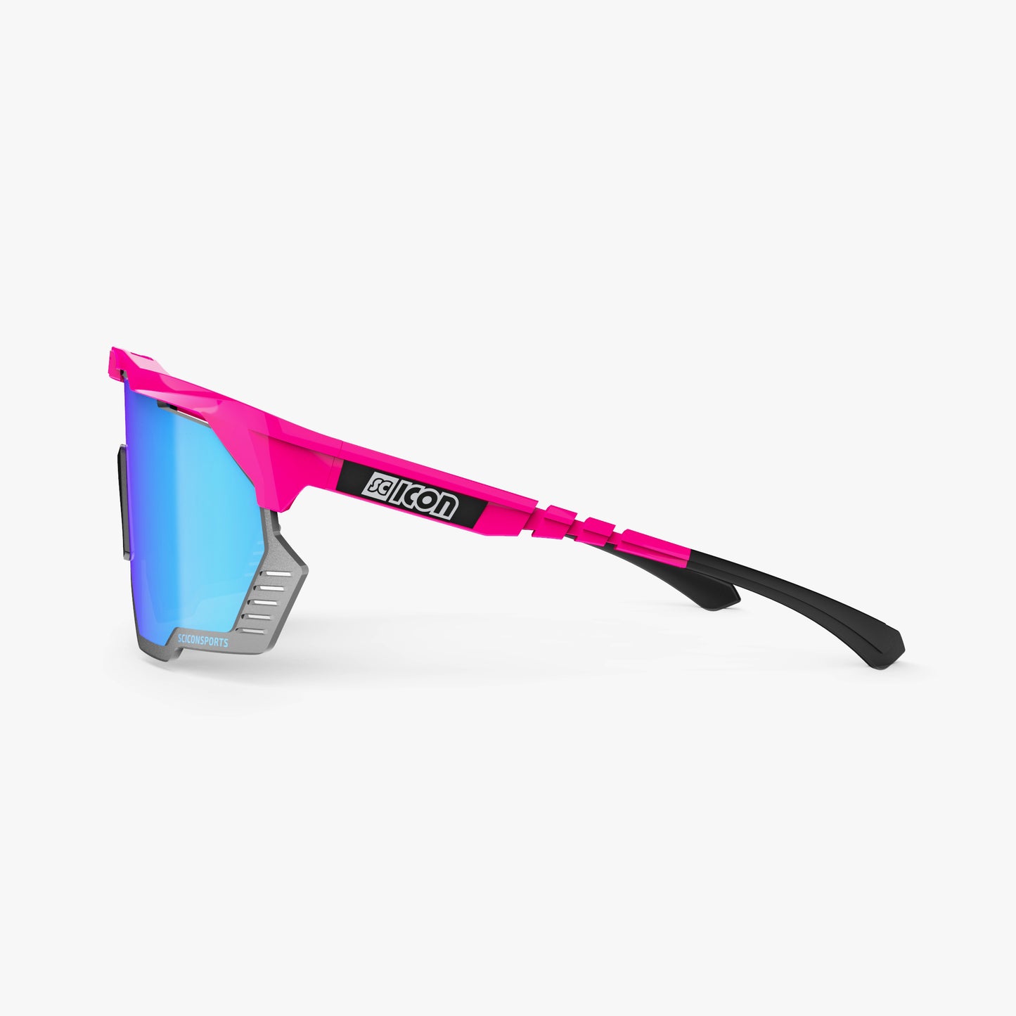 Zonnebril SCICON AEROSHADE KUNKEN Fluo Roze Multimirror Blauw