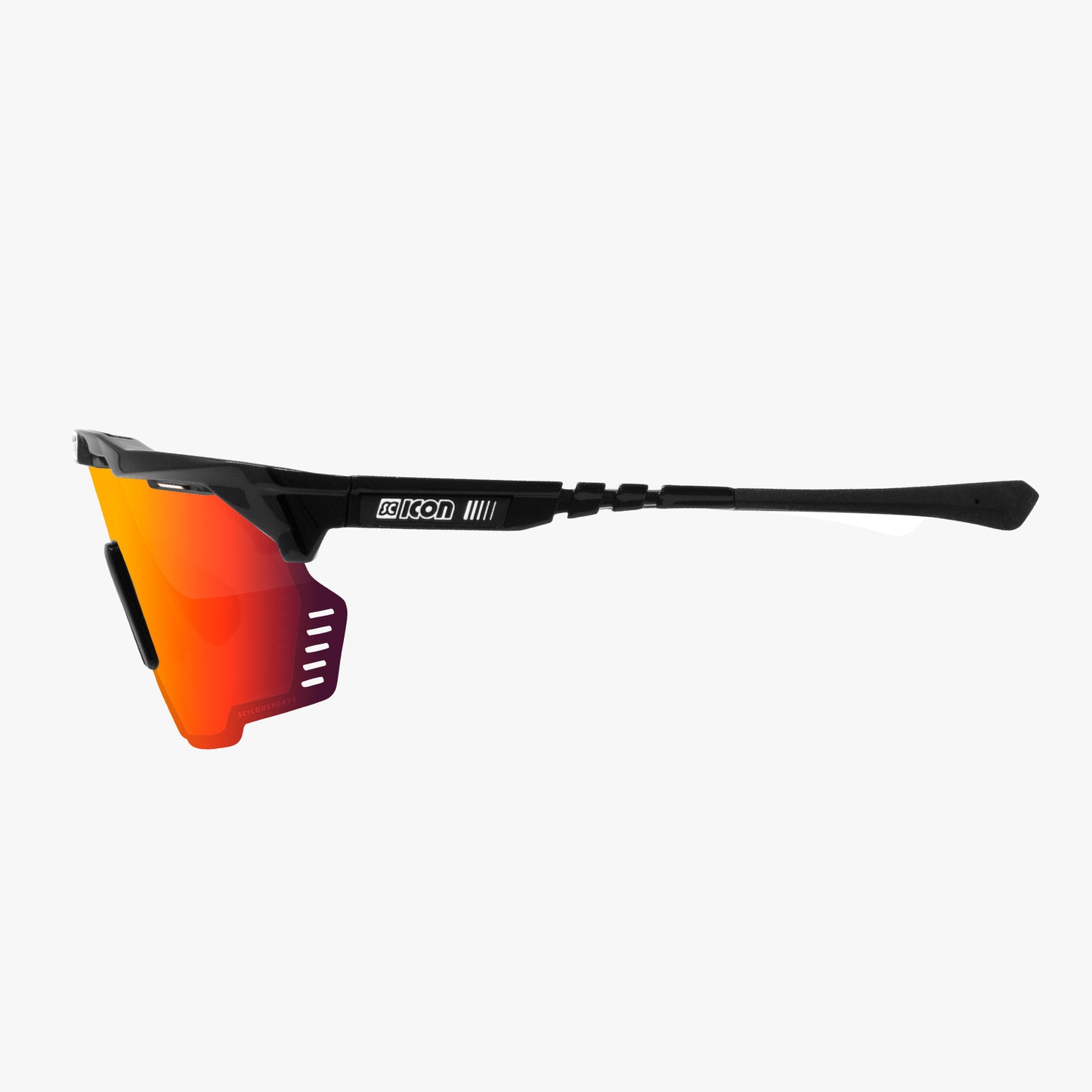 Stofbril SCICON AEROSHADE KUNKEN Zwart Multimirror Rood
