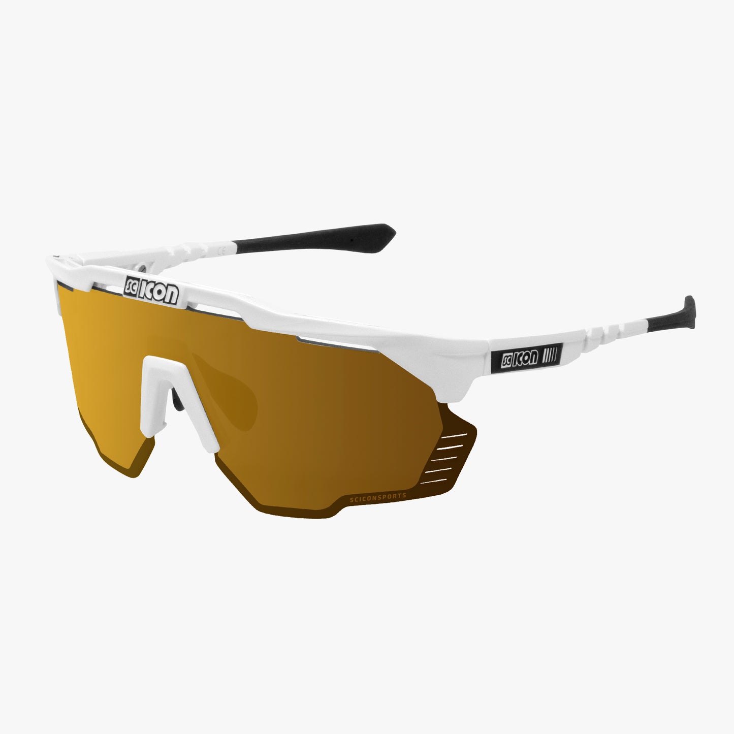 Zonnebril SCICON AEROSHADE KUNKEN Wit Multimirror Brons