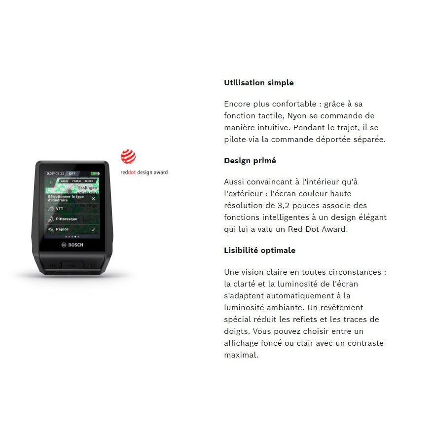 Kit complete beeldscherm BOSCH NYON