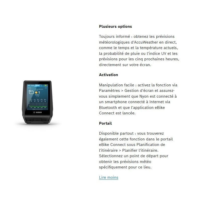 Kit complete beeldscherm BOSCH NYON