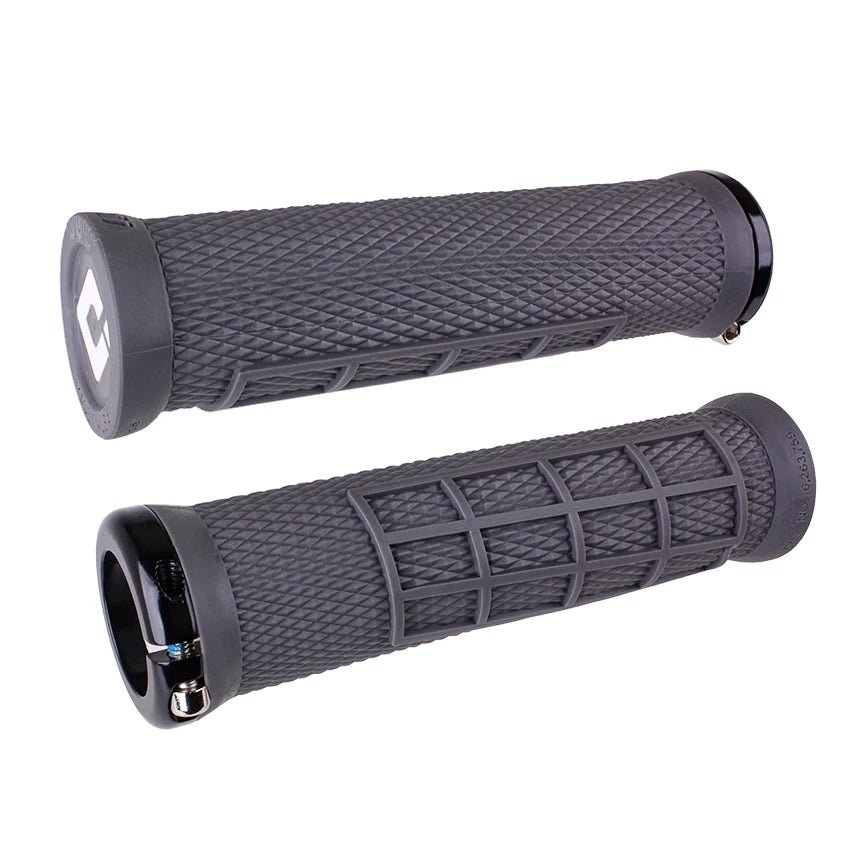 ODI ELITE FLOW Lock-On handvatten 130 mm Grijs