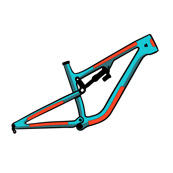 RIDE WRAP ESSENTIAL Zelfklevende framebeschermer mat