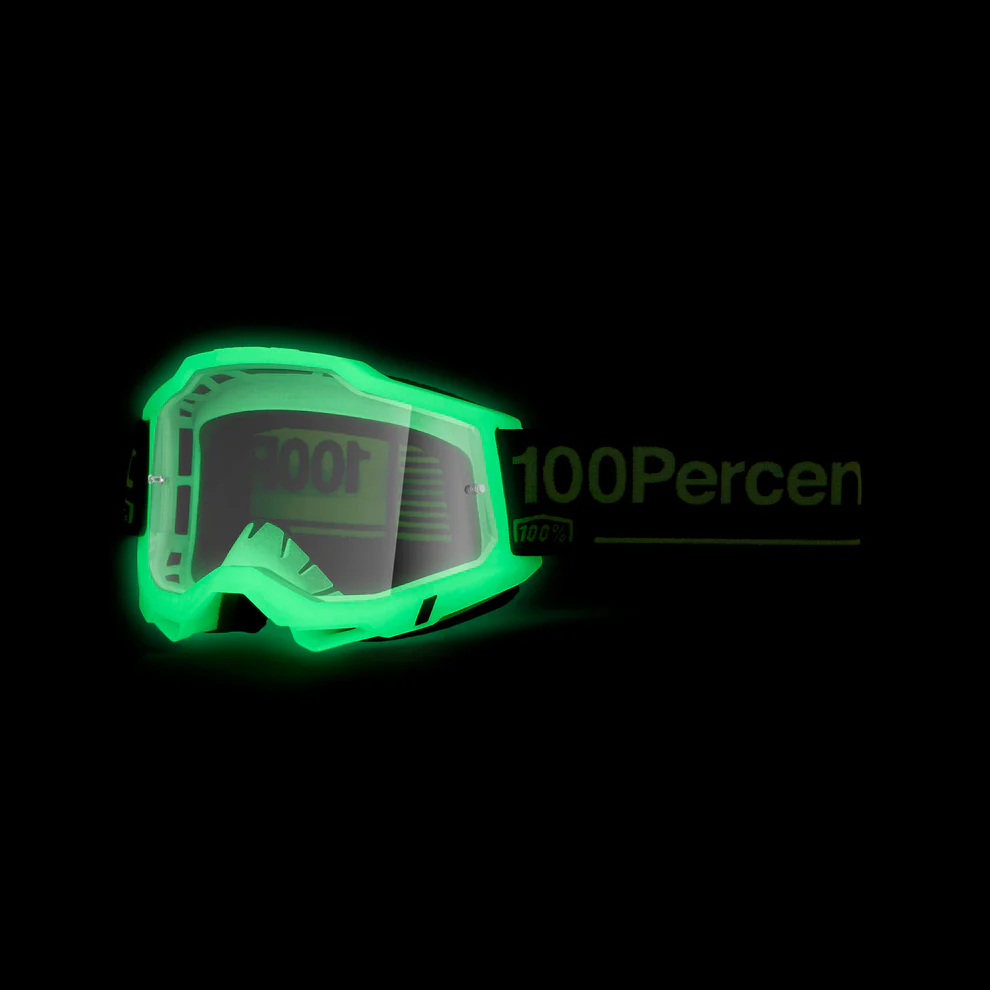 ACCURI 2 GLOW 100% Masker Wit Helder Scherm
