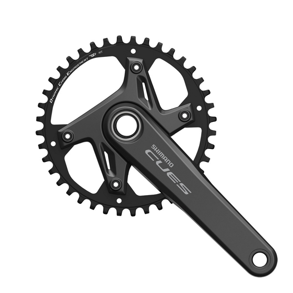 SHIMANO CUES U6040 Hollowtech II 9/10/11V Mono crankstel