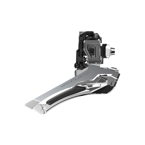 SHIMANO CUES U6030 2x10/11V Braze On voorderailleur