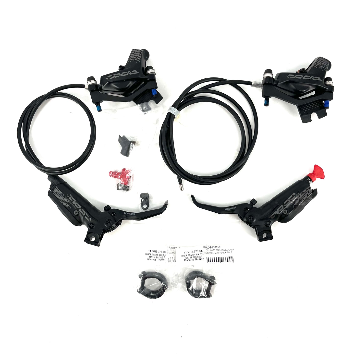 Paar SRAM CODE RS Discless remmen