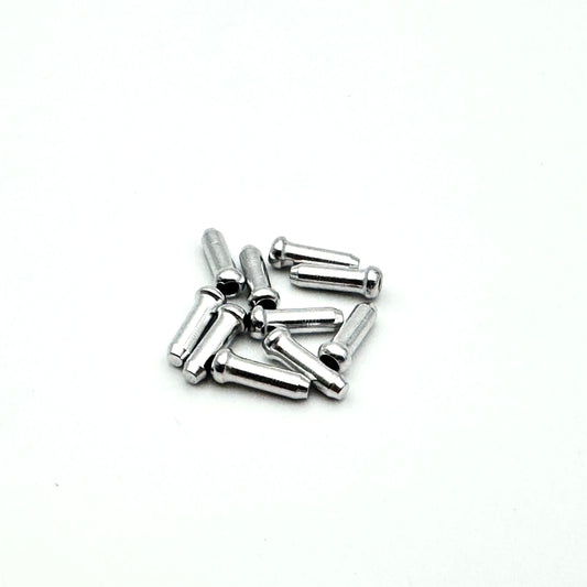 CLARKS Derailleurkabeleinden (x10) Zilver