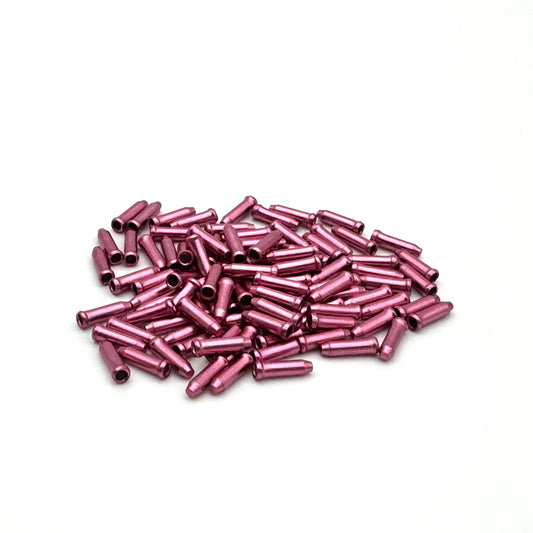 CLARKS Derailleurkabeleinden (x100) Roze
