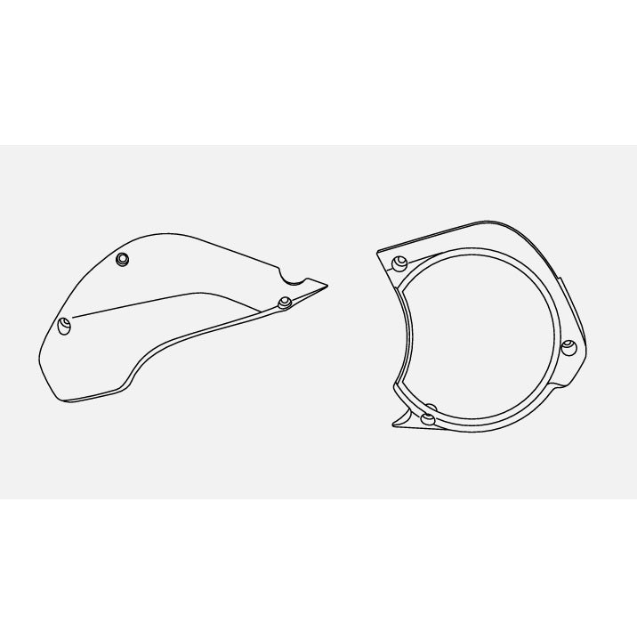 Standaard SHIMANO SM-DUE80-A afdekking aandrijfeenheid
