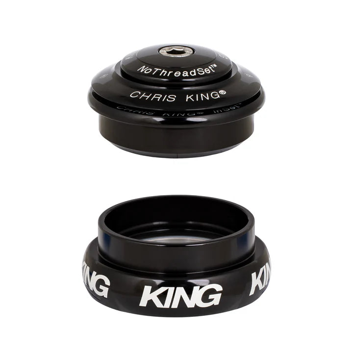 Semi-geïntegreerd / extern balhoofd CHRIS KING INSET 8 1"1/8-1"1/4 ZS44/EC44 Zwart