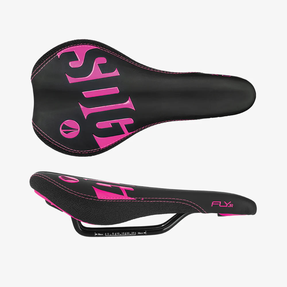 SDG FLY Junior Zadel Zwart/Roze