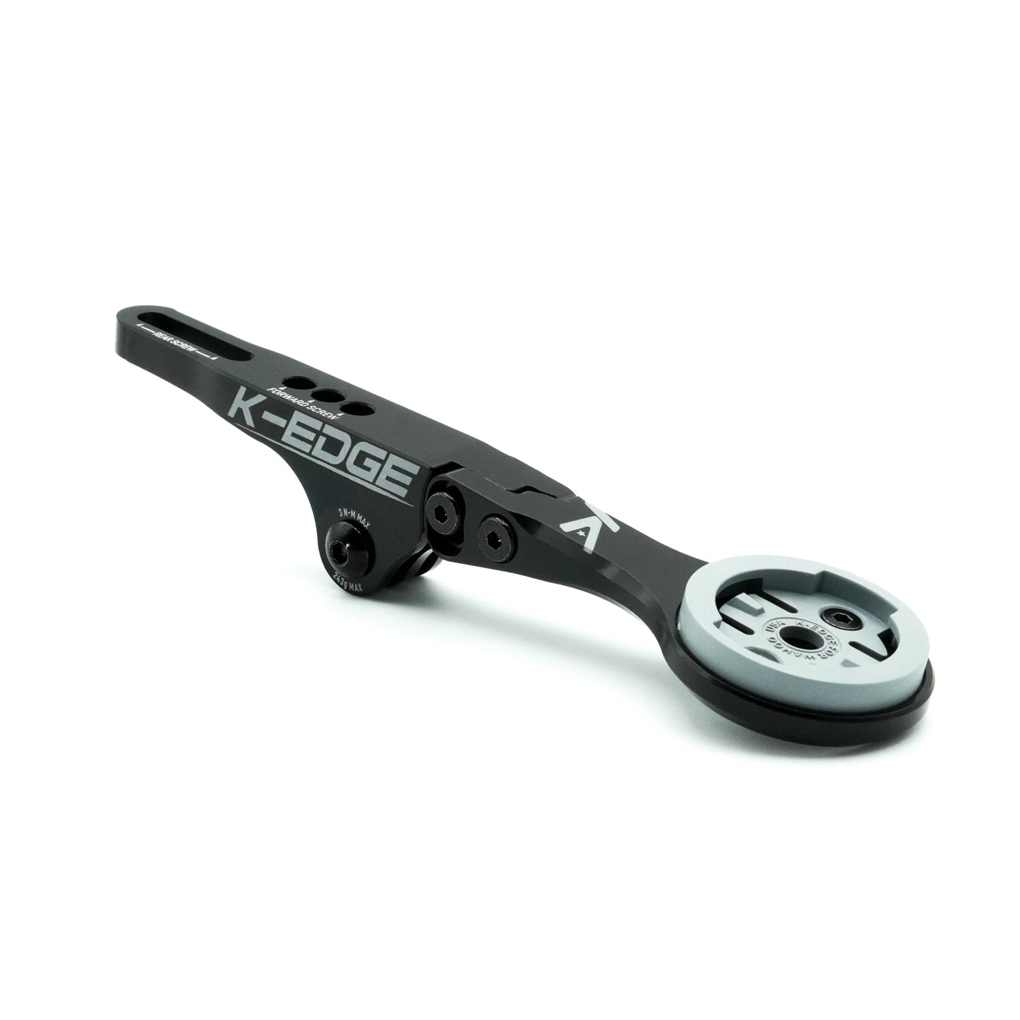 Combo stuurhouder K-EDGE WAHOO IHS XXL Combo Zwart