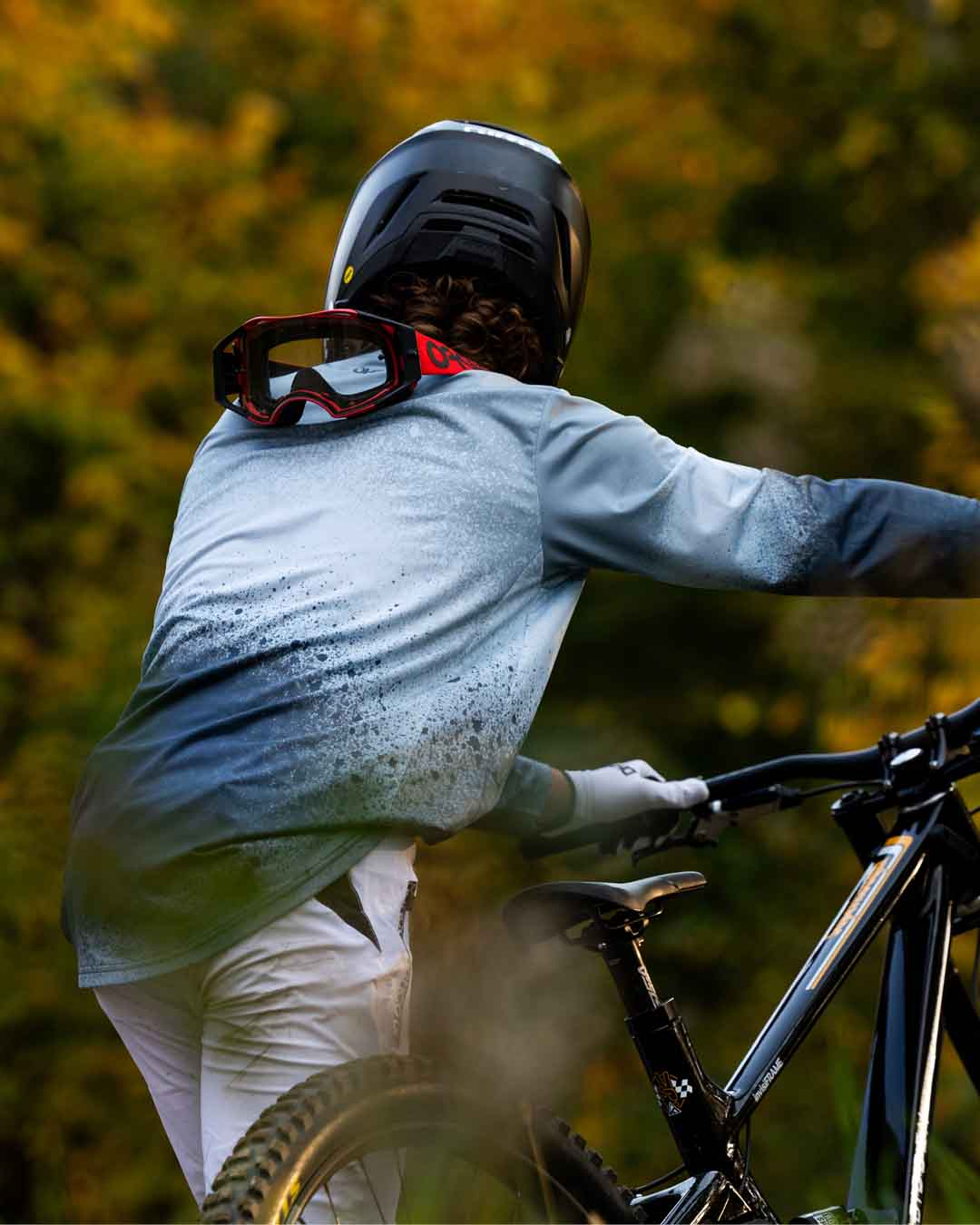 DHARCO NU WAVE Lange Mouw Jersey Blauw