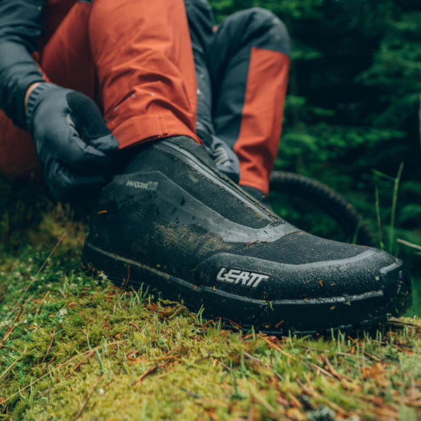 LEATT HYDRADRI 7.0 PLATTE PEDALEN WINTER MTB Schoenen Zwart