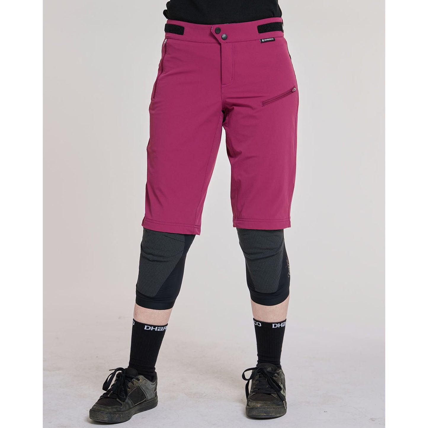 DHARCO GRAVITY Damesshort Sangria