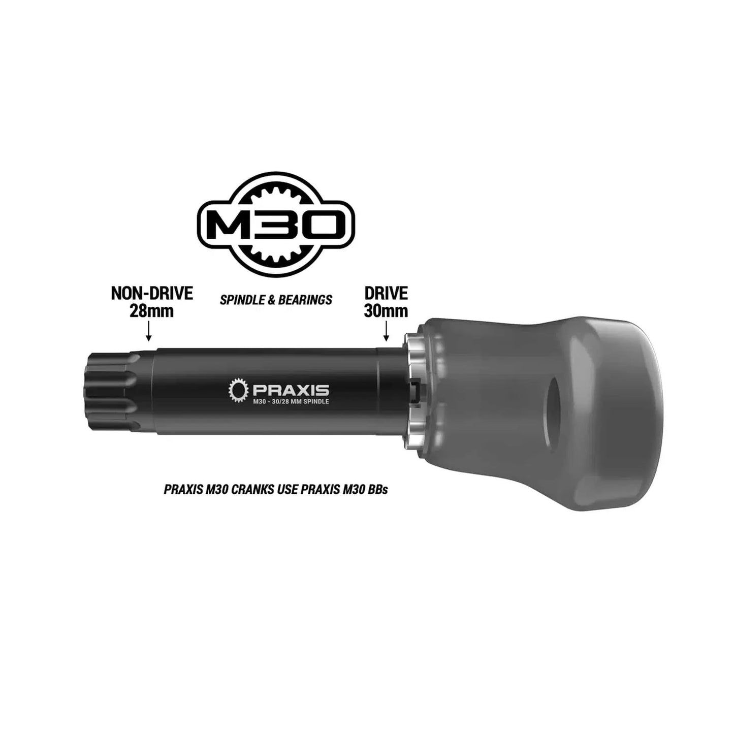 PRAXIS ALBA M30 crankstel