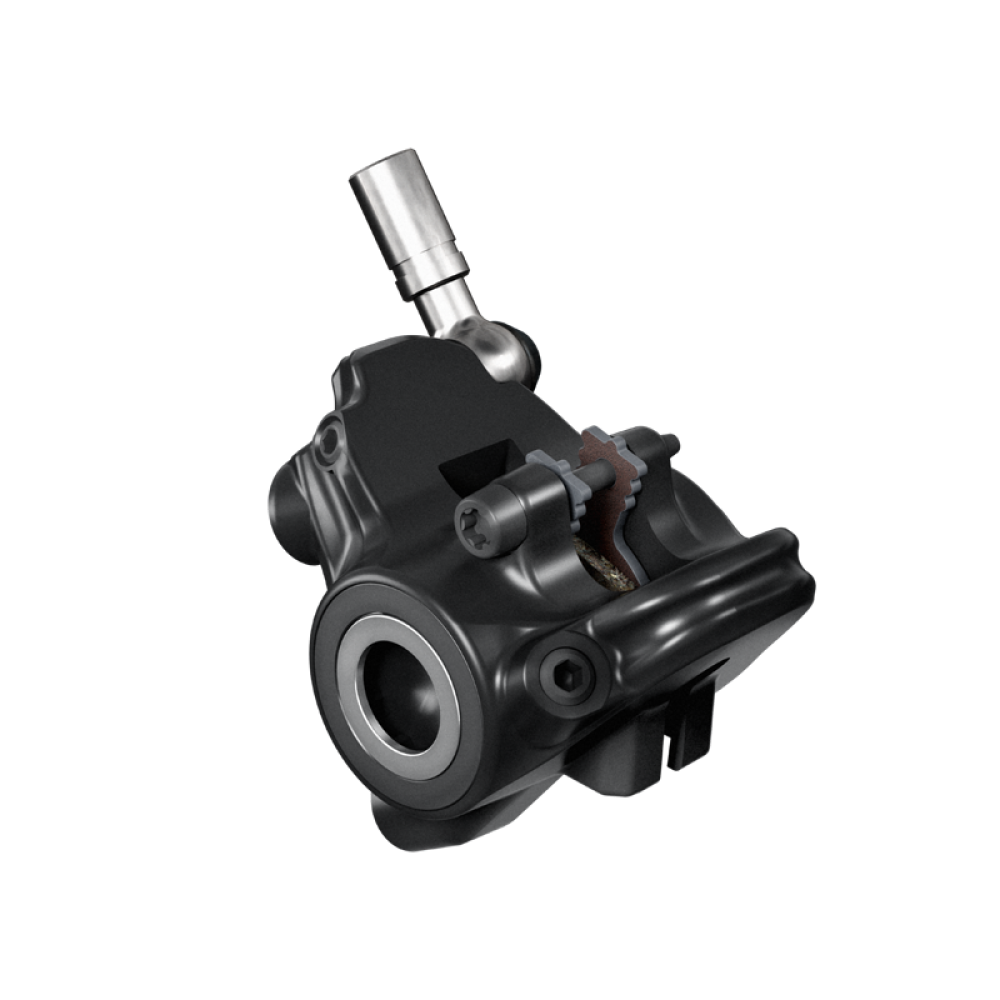 MAGURA MT4 FLATMOUNT Ontkoppelde rem voor of achter Zwart