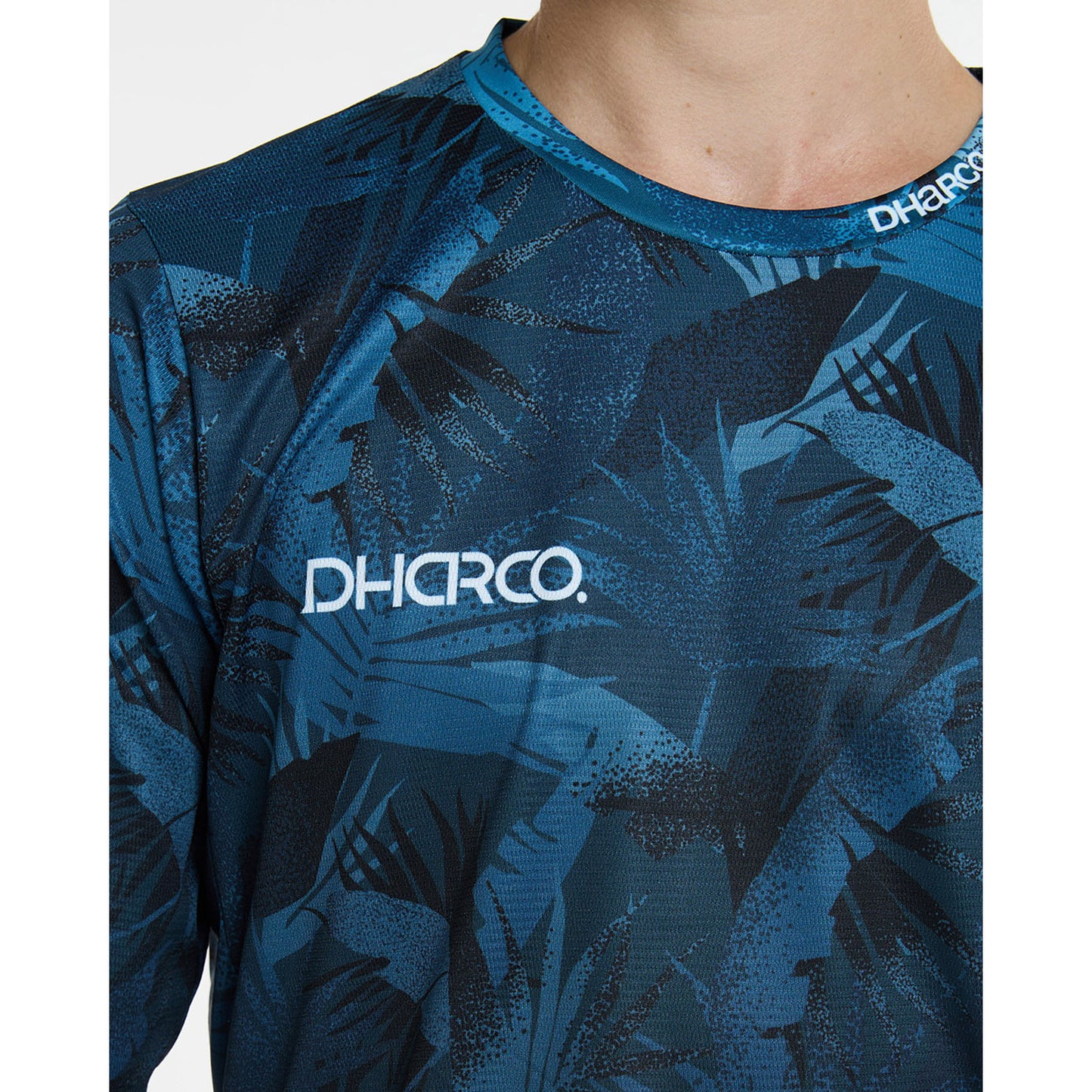 DHARCO GRAVITY DARK ROOM Jersey Lange Mouw Blauw