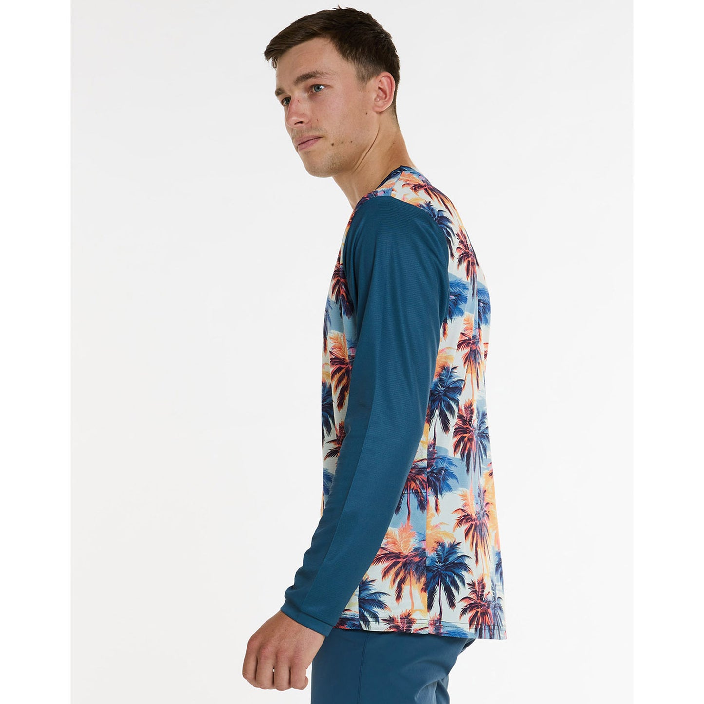 DHARCO GRAVITY VENICE BEACH Jersey Lange Mouw Blauw