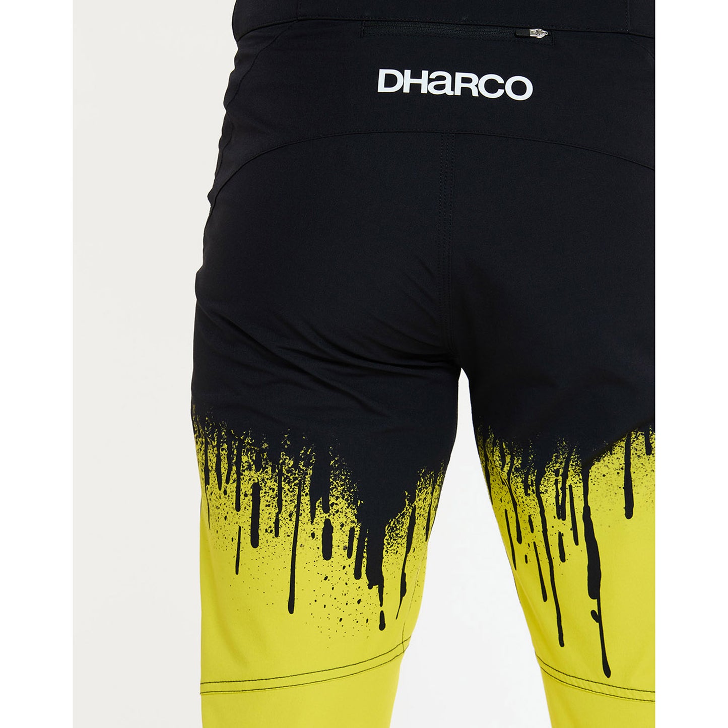 DHARCO GRAVITY ACID RAIN Broek Zwart/Geel
