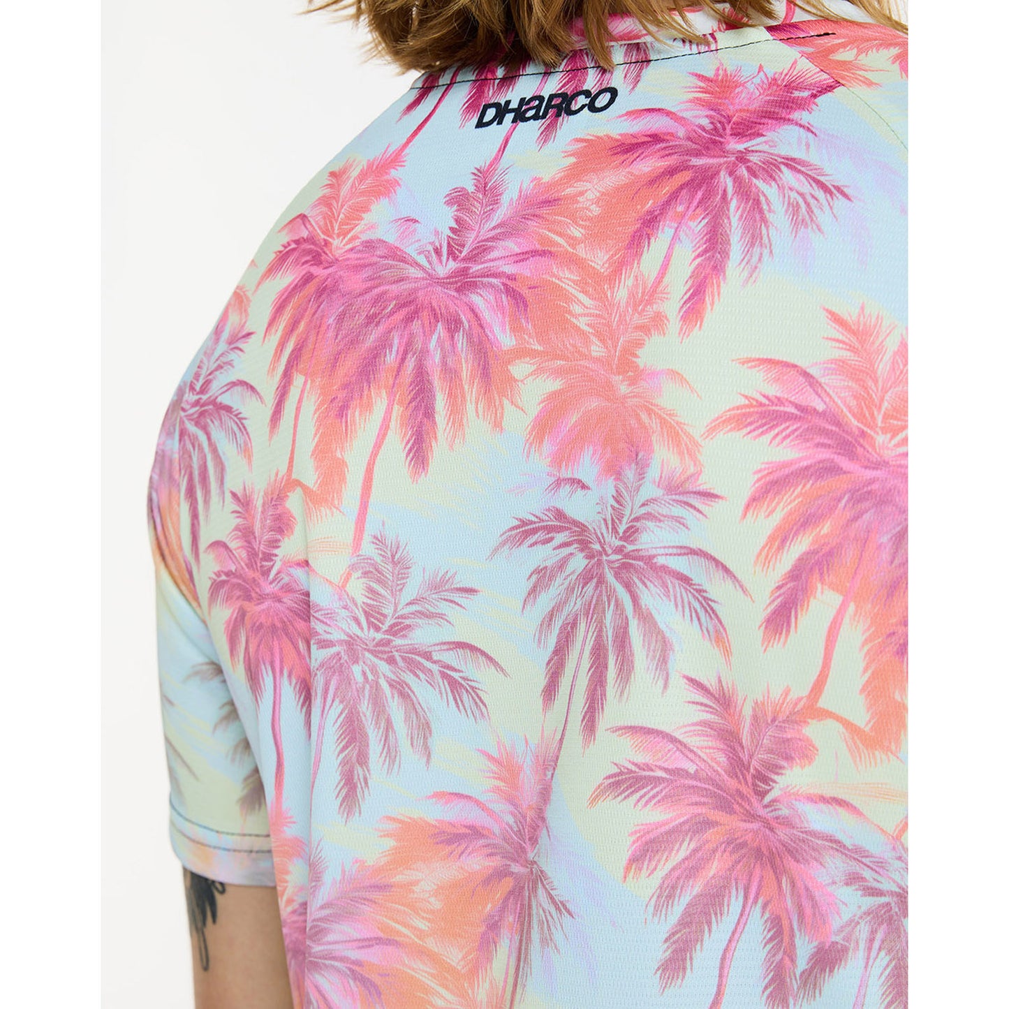 DHARCO HIGHBALL Korte Mouw Trui Roze/Blauw