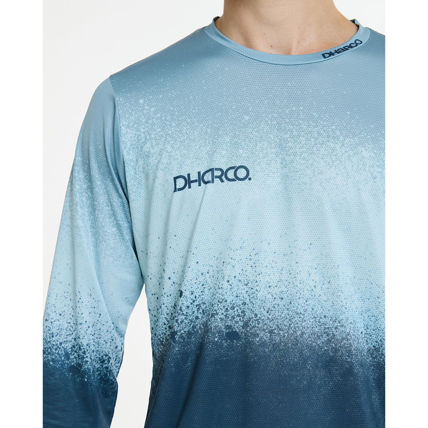 DHARCO NU WAVE Lange Mouw Jersey Blauw