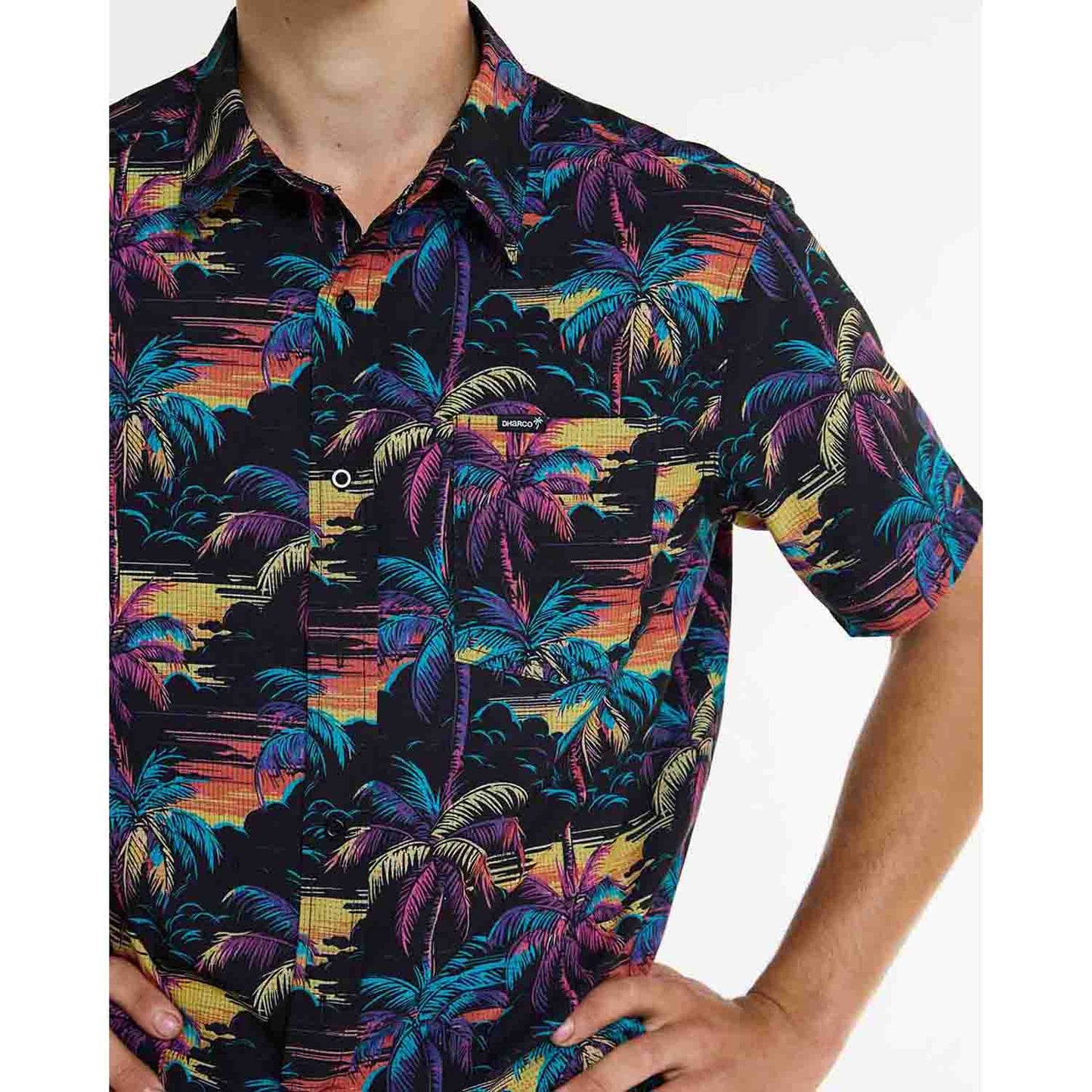 DHARCO STOKE WIZARD Technisch shirt Zwart