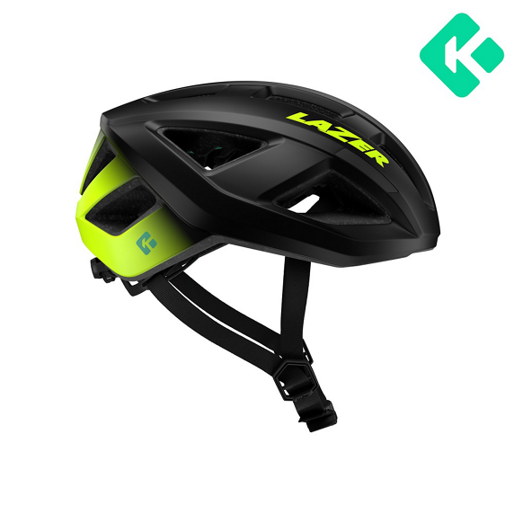 LAZER TONIC KINETICORE Weghelm Zwart/Geel