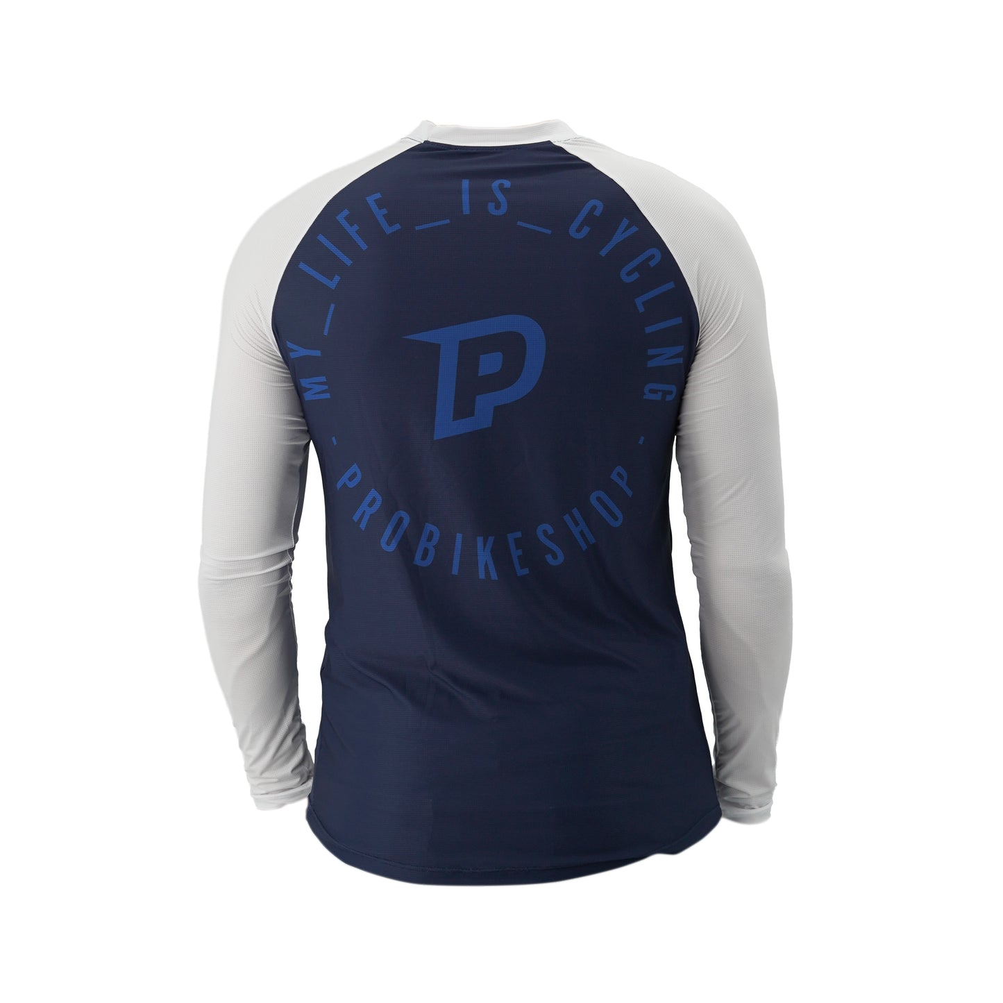 PROBIKESHOP FREERIDE Lange Mouw Trui Navy/Wit