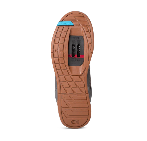 CRANKBROTHERS MALLET LACE CLIP-IN MTB Schoenen Grijs/Blauw