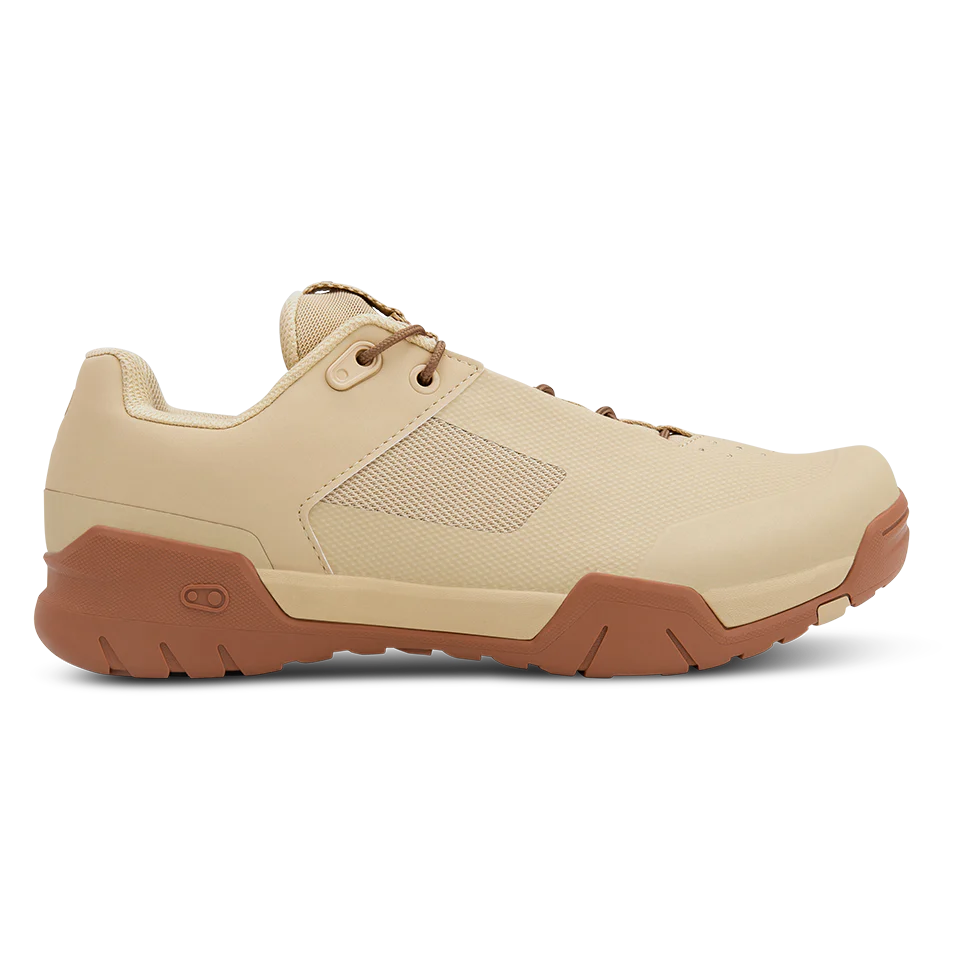 MTB schoenen CRANKBROTHERS MALLET ENDURO LACE CLIP-IN Beige Zand
