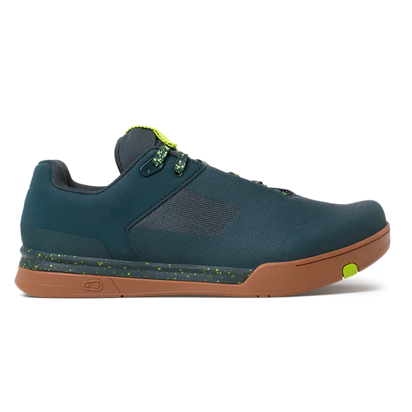 CRANKBROTHERS MALLET LACE CLIP-IN MTB schoenen Petrol/Geel