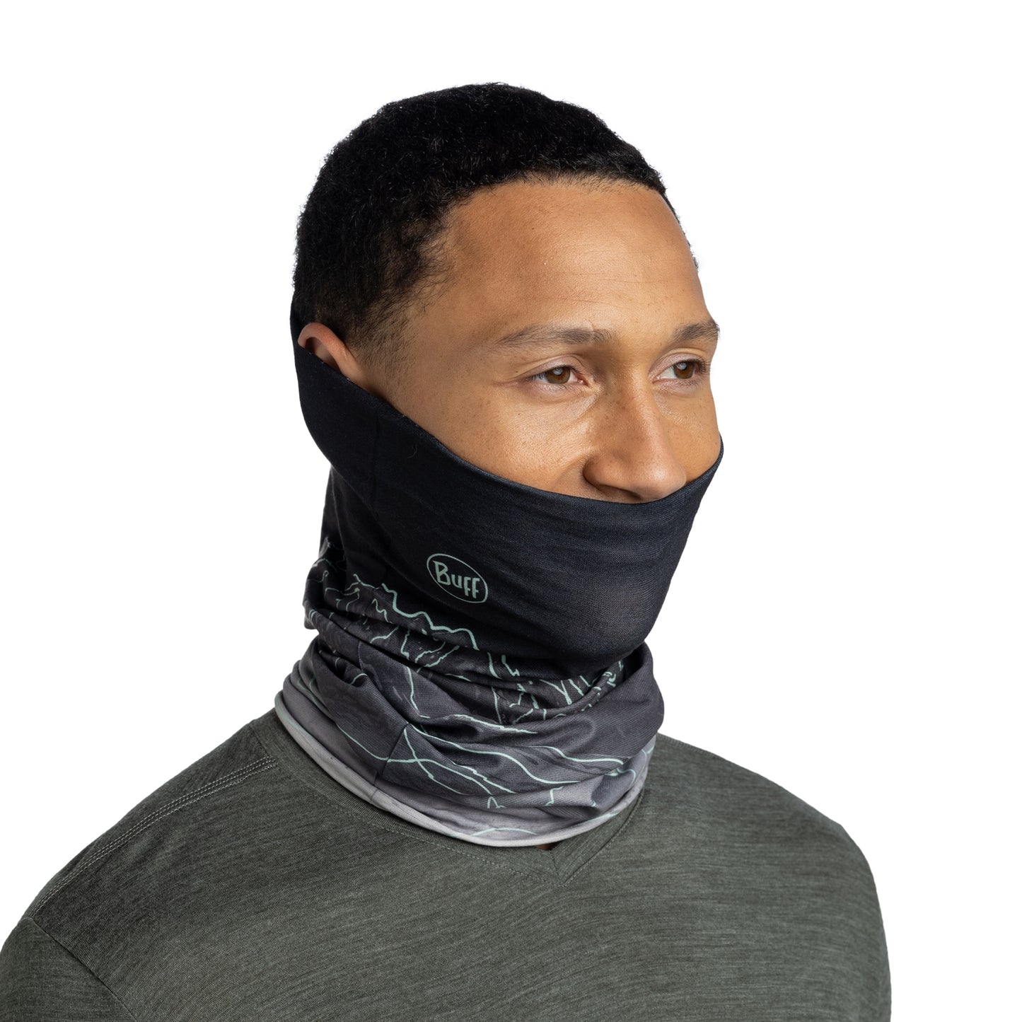 BUFF ORIGINAL ECOSTRETCH Unal Choker Grijs