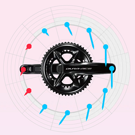 SHIMANO DURA-ACE R9200-P 12V POWER SENSOR crankstel