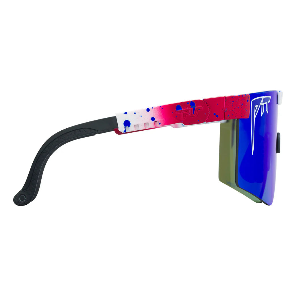 PIT VIPER DE FIRECRACKER ORIGINAL 2.0 NARROW HDPV gepolariseerde blauwe bril