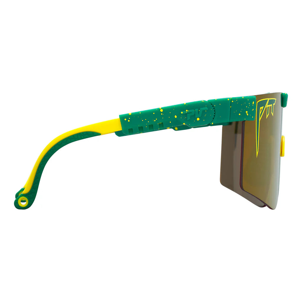 PIT VIPER DE STRAYA ORIGINAL 2.0 NARROW HDPV Polariserende Bril Goud