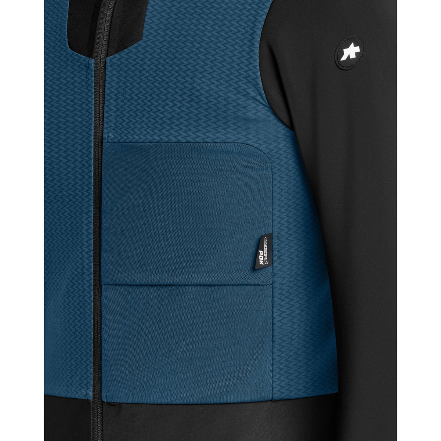 ASSOS EQUIPE R S11 Petrol Blauw Jasje