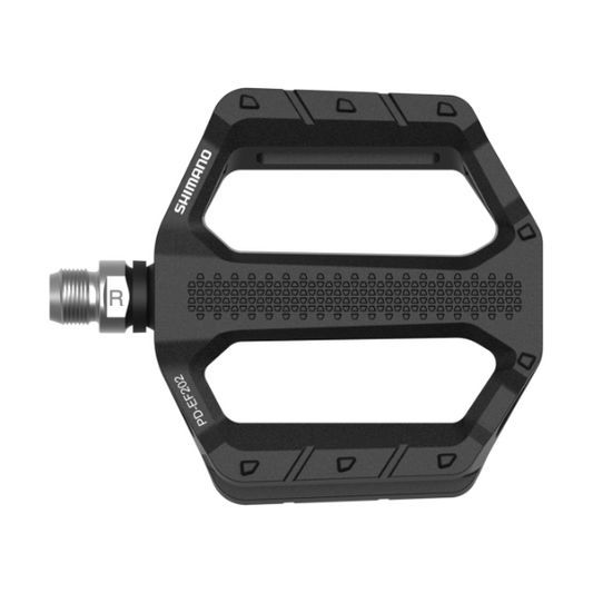 SHIMANO PD-EF202 platte pedalen zwart