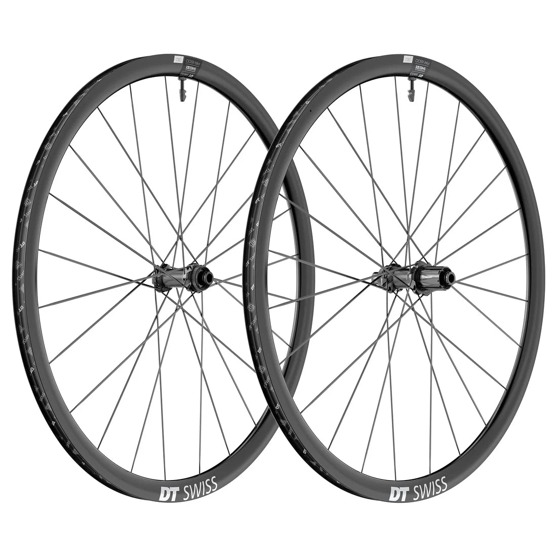Paar DT SWISS AR 1600 SPLINE 30 DISC Tubeless Ready wielen (Center Lock)