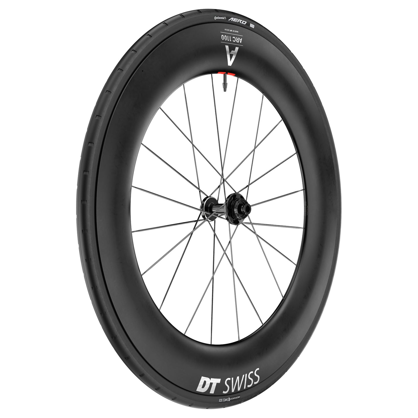 DT SWISS ARC 1100 DICUT WTS 85 Tubeless Ready Voorwiel (Center Lock)