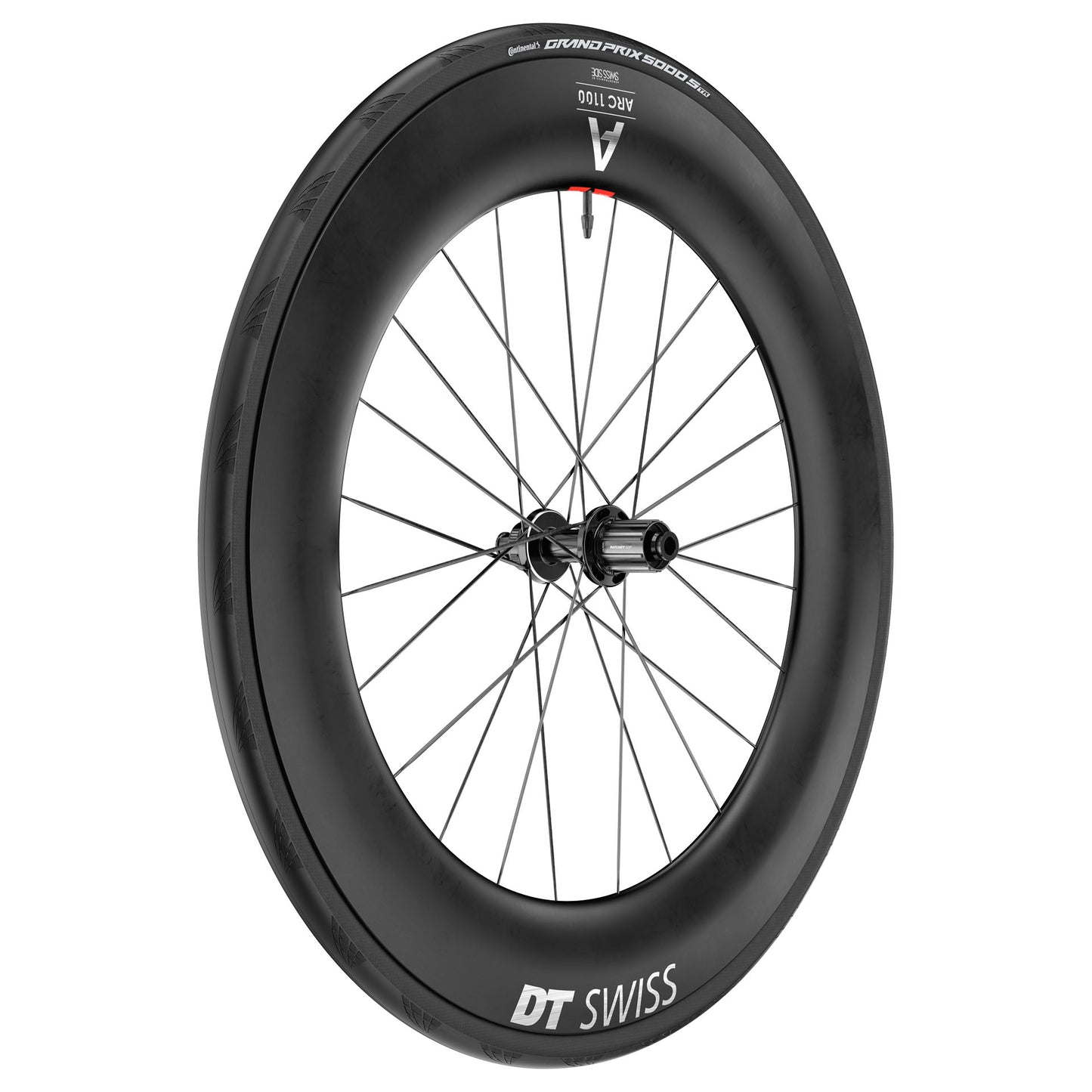 DT SWISS ARC 1100 DICUT WTS 85 Tubeless Ready Achterwiel (Center Lock)