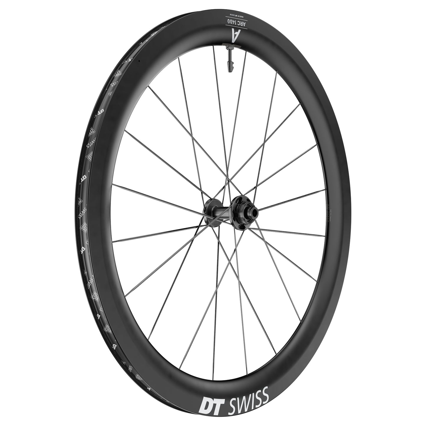 DT SWISS ARC 1400 DICUT 55 Tubeless Ready Voorwiel (Center Lock)